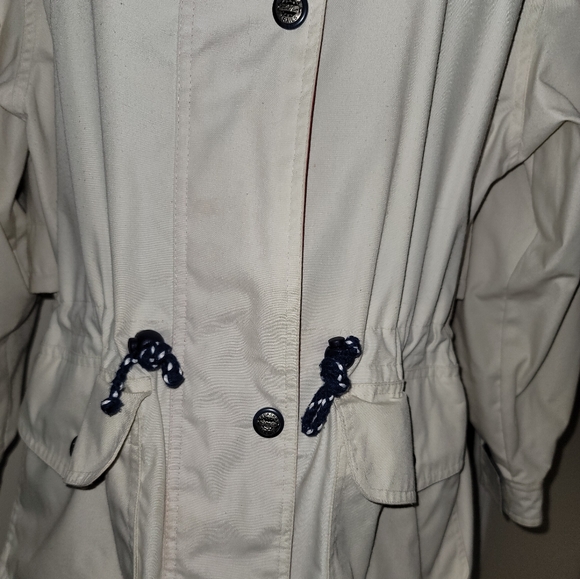 Alaska Trail hooded trench coat  Sz L - Picture 5 of 14